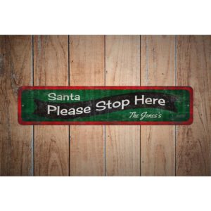 Santa-Please-Stop-Here-Ribbon-Sign-Christmas-Outdoor-Sign-Images