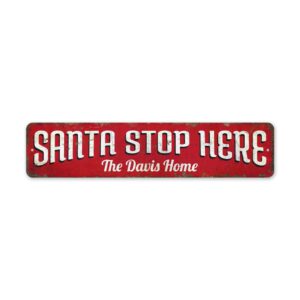 Santa-Stop-Here-Sign-Premium-Quality-Rustic-Metal-Sign-2-1