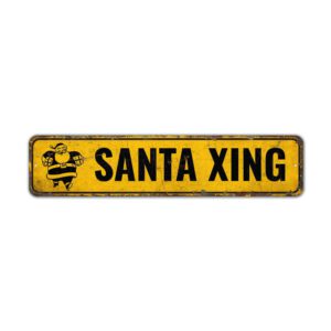 Santa-Xing-Sign-Premium-Quality-Rustic-Metal-Sign-2