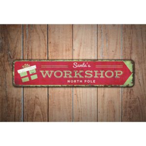 Santas-Workshop-Premium-Quality-Rustic-Metal-Sign-Images