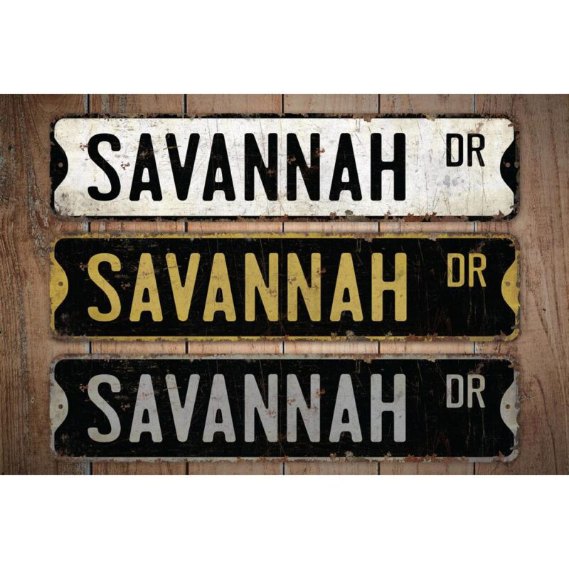 Savannah-Sign-Premium-Quality-Rustic-Metal-Sign-Images