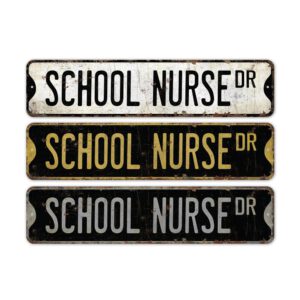 School-Nurse-Premium-Quality-Rustic-Metal-Sign-2