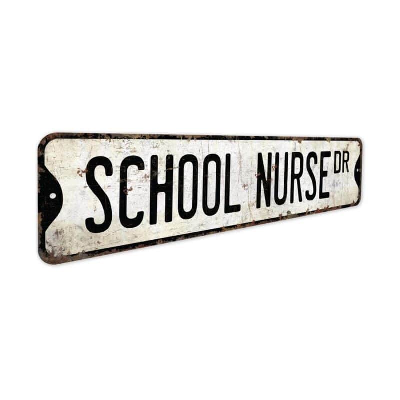 School-Nurse-Premium-Quality-Rustic-Metal-Sign-3