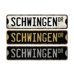 Schwingen-Premium-Quality-Rustic-Metal-Sign-2