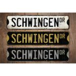 Schwingen-Premium-Quality-Rustic-Metal-Sign-Images