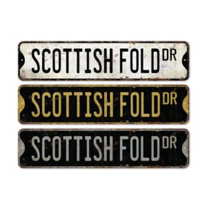 Scottish-Fold-Premium-Quality-Rustic-Metal-Sign-2