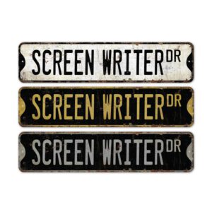 Screen-Writer-Premium-Quality-Rustic-Metal-Sign-2