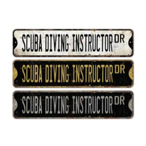 Scuba-Diving-Instructor-Premium-Quality-Rustic-Metal-Sign-2