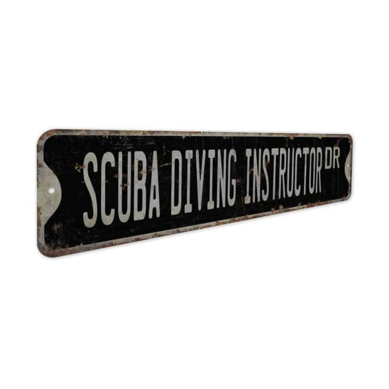 Scuba-Diving-Instructor-Premium-Quality-Rustic-Metal-Sign-7