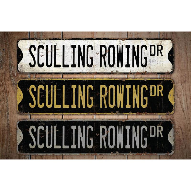 Sculling-Rowing-Premium-Quality-Rustic-Metal-Sign-Images