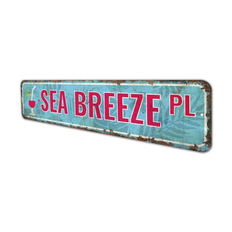 Sea-Breeze-Place-Sign-Premium-Quality-Rustic-Metal-Sign-4