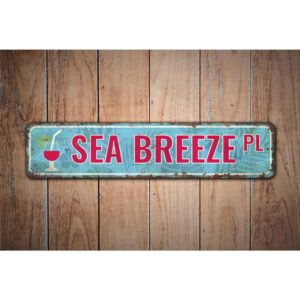 Sea-Breeze-Place-Sign-Premium-Quality-Rustic-Metal-Sign-Images