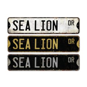 Sea-Lion-Premium-Quality-Rustic-Metal-Sign-2