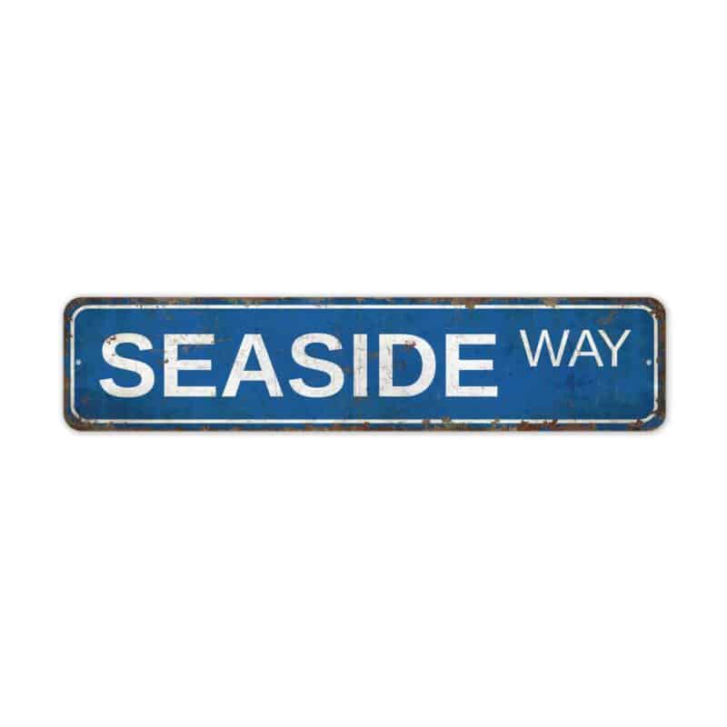 Sea-Side-Road-Sign-Premium-Quality-Rustic-Metal-Sign-2