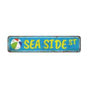 Sea-Side-Street-Sign-Premium-Quality-Rustic-Metal-Sign-2