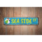 Sea-Side-Street-Sign-Premium-Quality-Rustic-Metal-Sign-Images