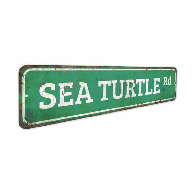 Sea-Turtle-Road-Premium-Quality-Rustic-Metal-Sign-3