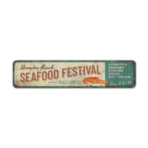 Seafood-Festival-Sign-Premium-Quality-Rustic-Metal-Sign-2