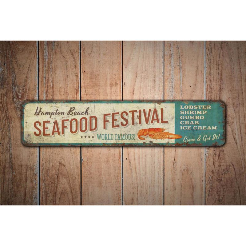 Seafood-Festival-Sign-Premium-Quality-Rustic-Metal-Sign-Images