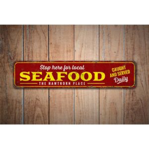 Seafood-Sign-Premium-Quality-Rustic-Metal-Sign-Images-1