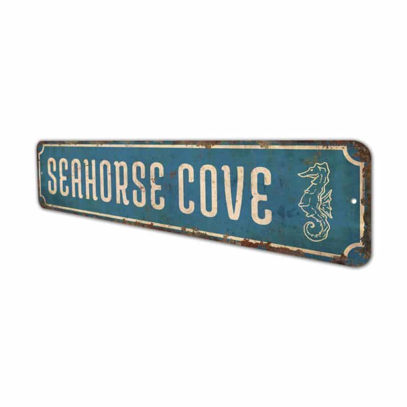 Seahorse-Cove-Sign-Premium-Quality-Rustic-Metal-Sign-4