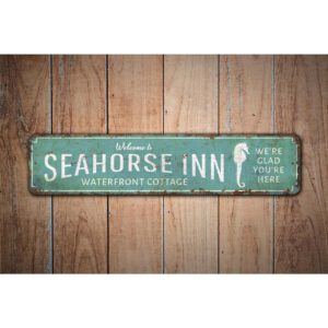 Seahorse-Inn-Premium-Quality-Rustic-Metal-Sign-Images