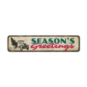 Season-Greetings-Sign-Premium-Quality-Rustic-Metal-Sign-2