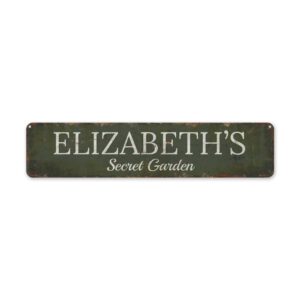 Secret-Garden-Sign-Premium-Quality-Rustic-Metal-sign-2