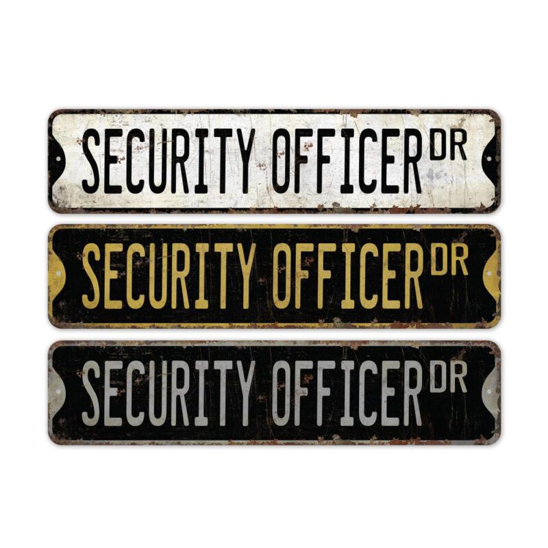 Security-Officer-Premium-Quality-Rustic-Metal-Sign-2