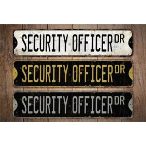 Security-Officer-Premium-Quality-Rustic-Metal-Sign-Images