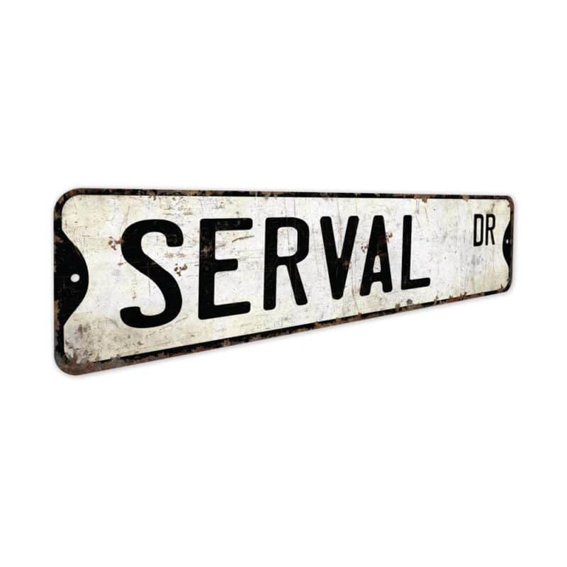 Serval-Premium-Quality-Rustic-Metal-Sign-3