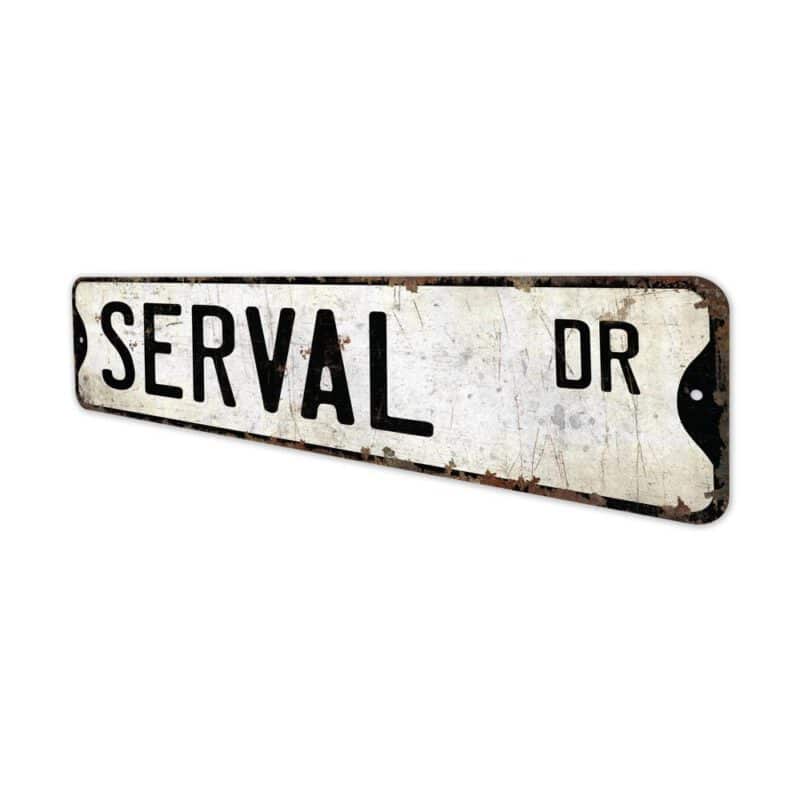 Serval-Premium-Quality-Rustic-Metal-Sign-4