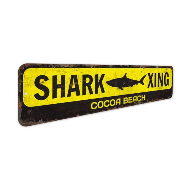 Shark-Crossing-Sign-Premium-Quality-Rustic-Metal-Sign-3