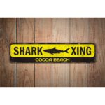 Shark-Crossing-Sign-Premium-Quality-Rustic-Metal-Sign-Images