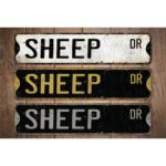 Sheep-Premium-Quality-Rustic-Metal-Sign-Images