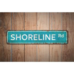 Shoreline-Road-Sign-Premium-Quality-Rustic-Metal-Sign-Images