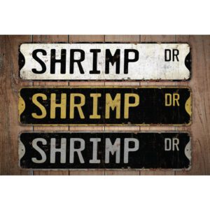 Shrimp-Premium-Quality-Rustic-Metal-Sign-Images