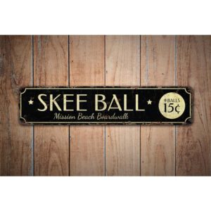 Skee-Ball-Premium-Quality-Rustic-Metal-2