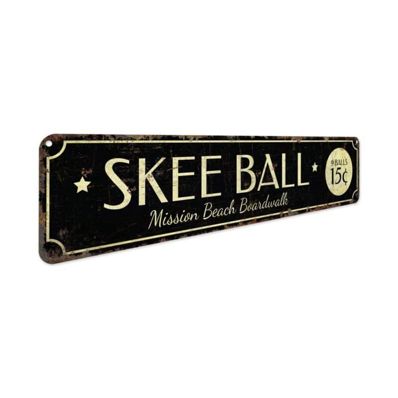 Skee-Ball-Premium-Quality-Rustic-Metal-3