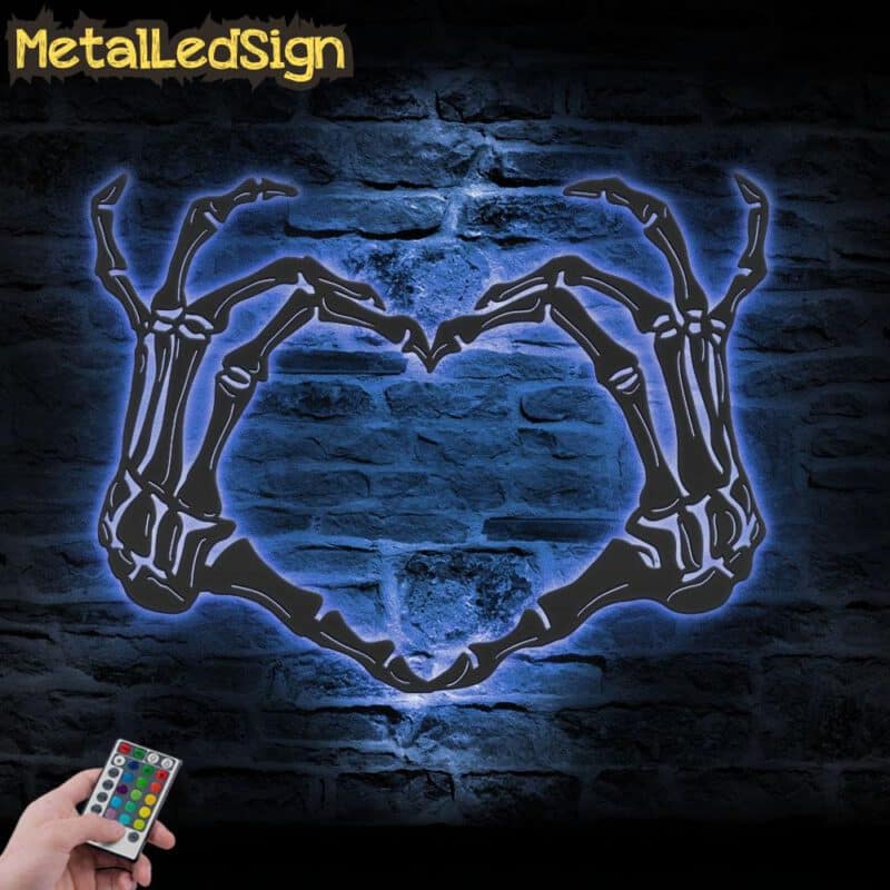 Skeleton-Hand-Heart-Metal-Wall-Art-LED-Light-3.jpg