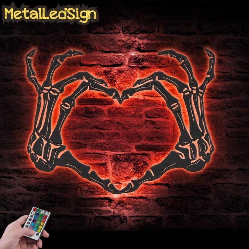 Skeleton-Hand-Heart-Metal-Wall-Art-LED-Light-5.jpg