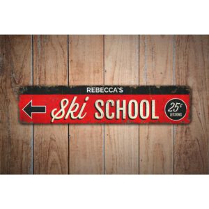 Ski-School-Sign-Premium-Quality-Rustic-Metal-Sign-Images