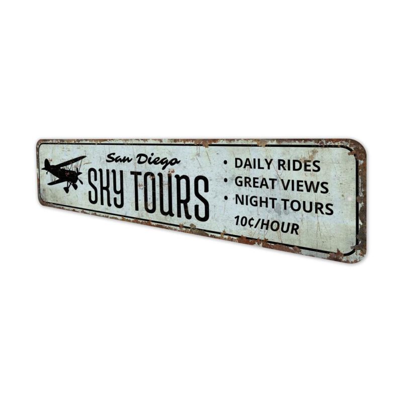 Sky-Tours-Sign-Premium-Quality-Rustic-Metal-Sign-4