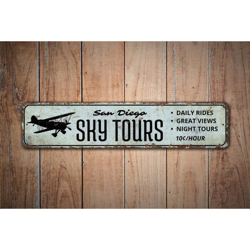 Sky-Tours-Sign-Premium-Quality-Rustic-Metal-Sign-Images