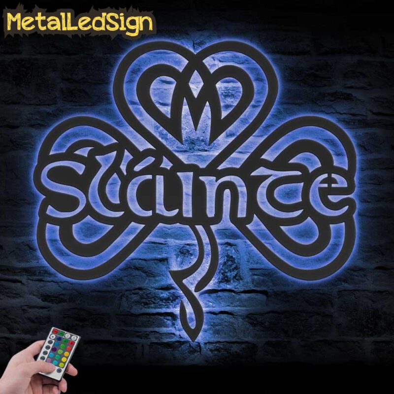 Slainte-Slainte-Celtic-Knot-Shamrock-Metal-Wall-Art-LED-Light-5.jpg