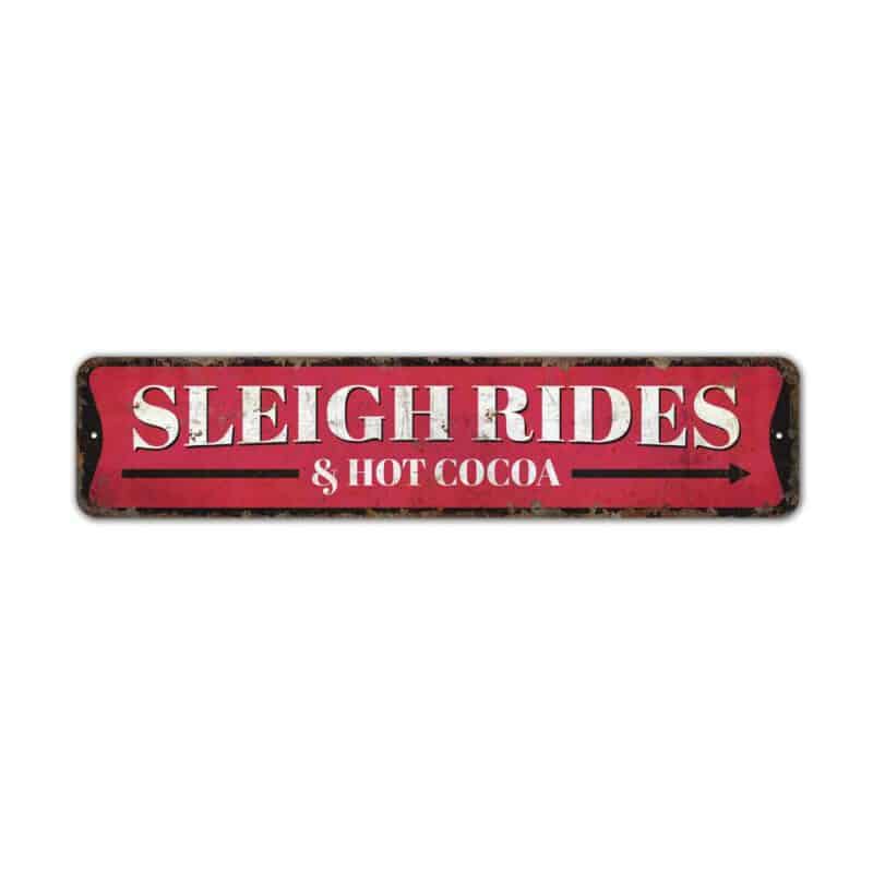 Sleigh-Rides-Sign-Premium-Quality-Rustic-Metal-Sign-2-2