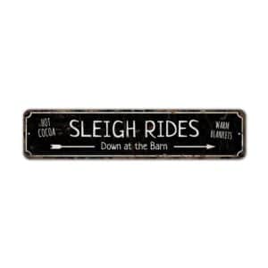 Sleigh-Rides-Sign-Premium-Quality-Rustic-Metal-Sign-2