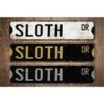 Sloth-Premium-Quality-Rustic-Metal-Sign-Images