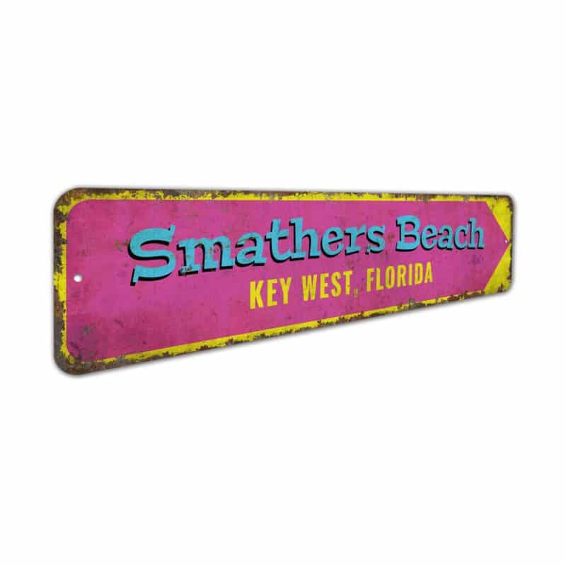 Smathers-Beach-Premium-Quality-Rustic-Metal-Sign-3