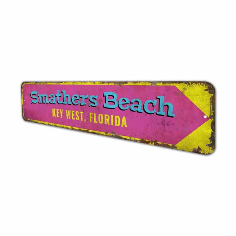 Smathers-Beach-Premium-Quality-Rustic-Metal-Sign-4